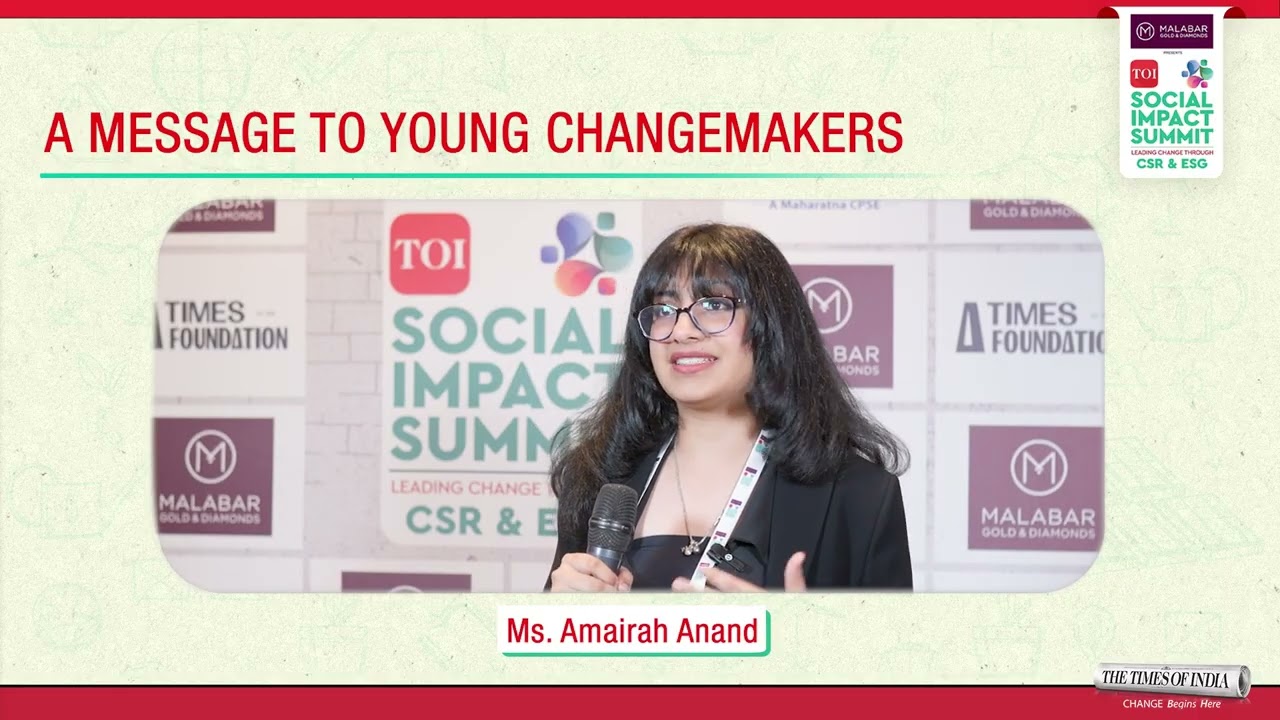 Don’t Gatekeep Your Ideas — Amairah Anand’s Powerful Message to Young Changemakers